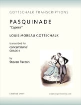 PASQUINADE Concert Band sheet music cover